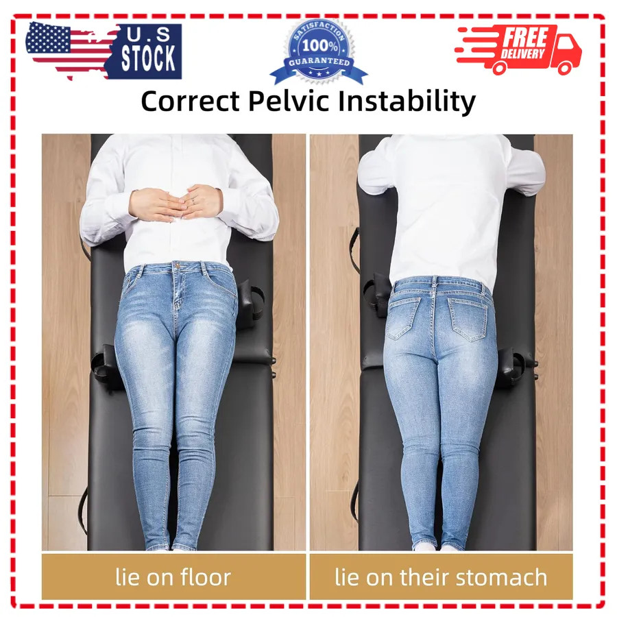 Pelvic Sacral SOT Blocks Chiropractic Wedges for Sciatic Nerve Back Hip Pain…