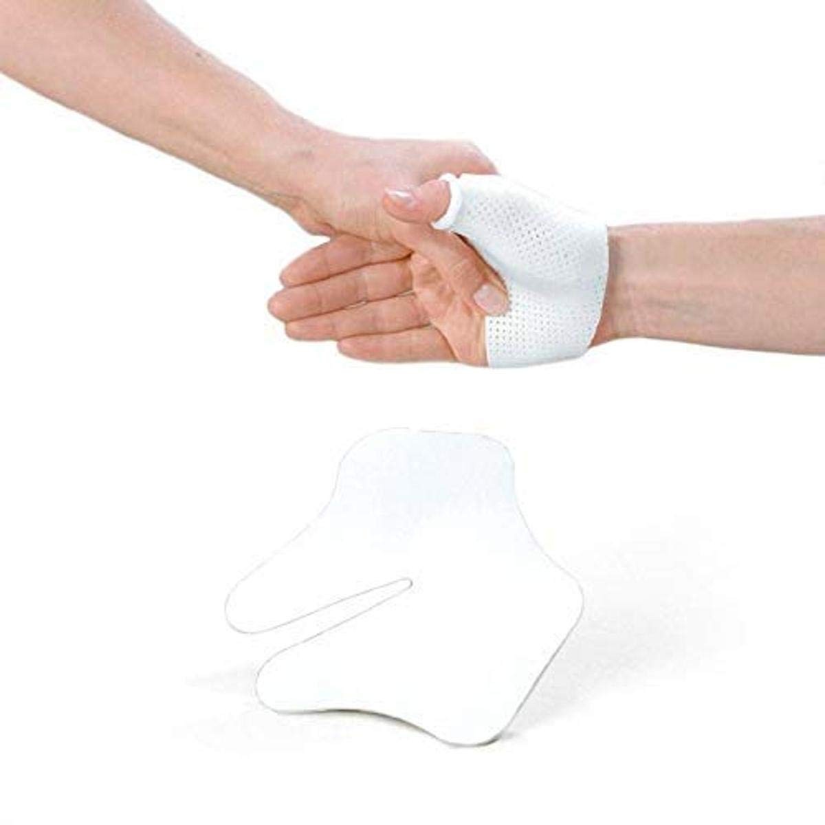 Rolyan Splinting Material Gauntlet Thumb Spica Splint Aquaplast-T Optiperf 1/16