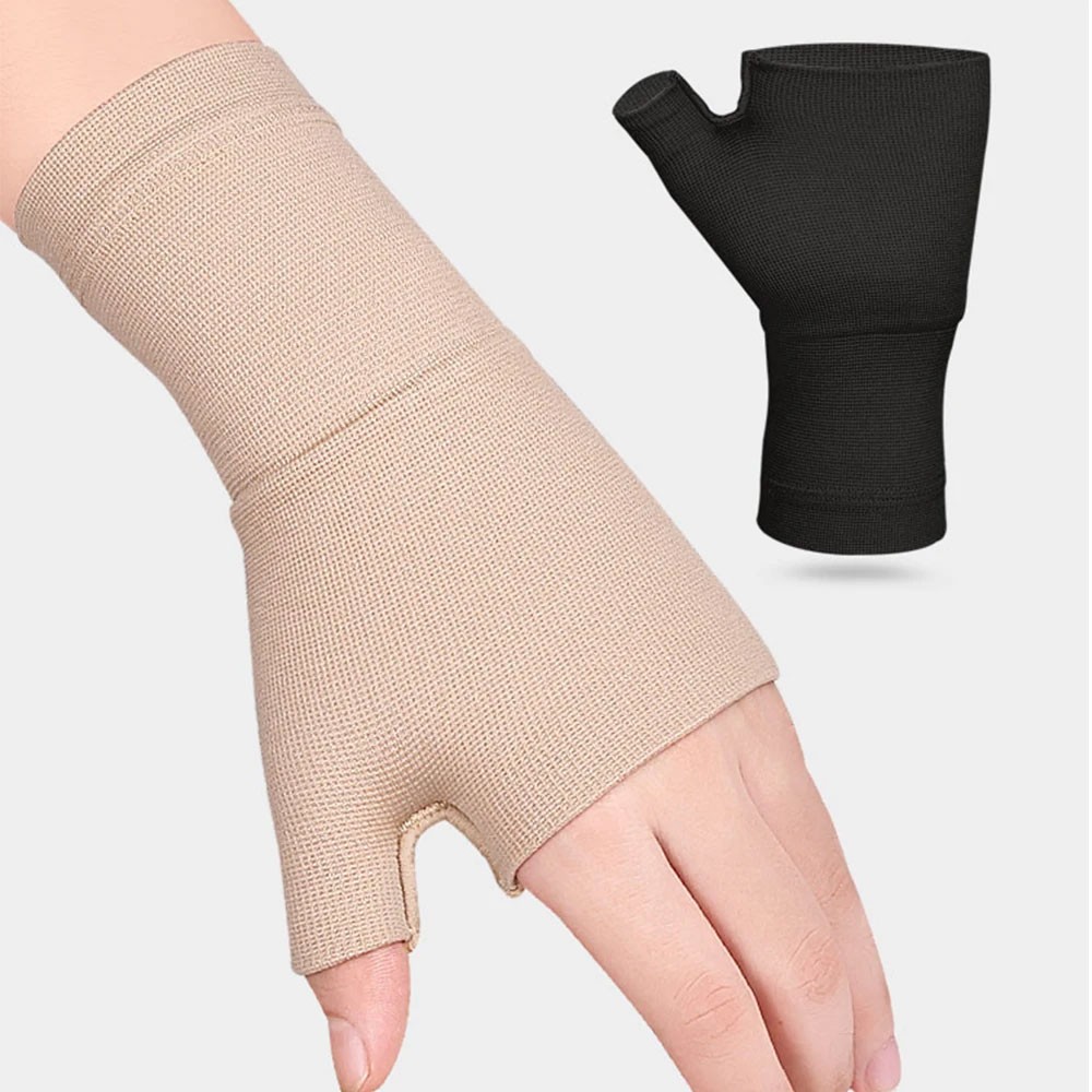 2X Carpal Tunnel Support Wrist Brace Strap Sleeve Tenosynovitis Arthritis Gloves