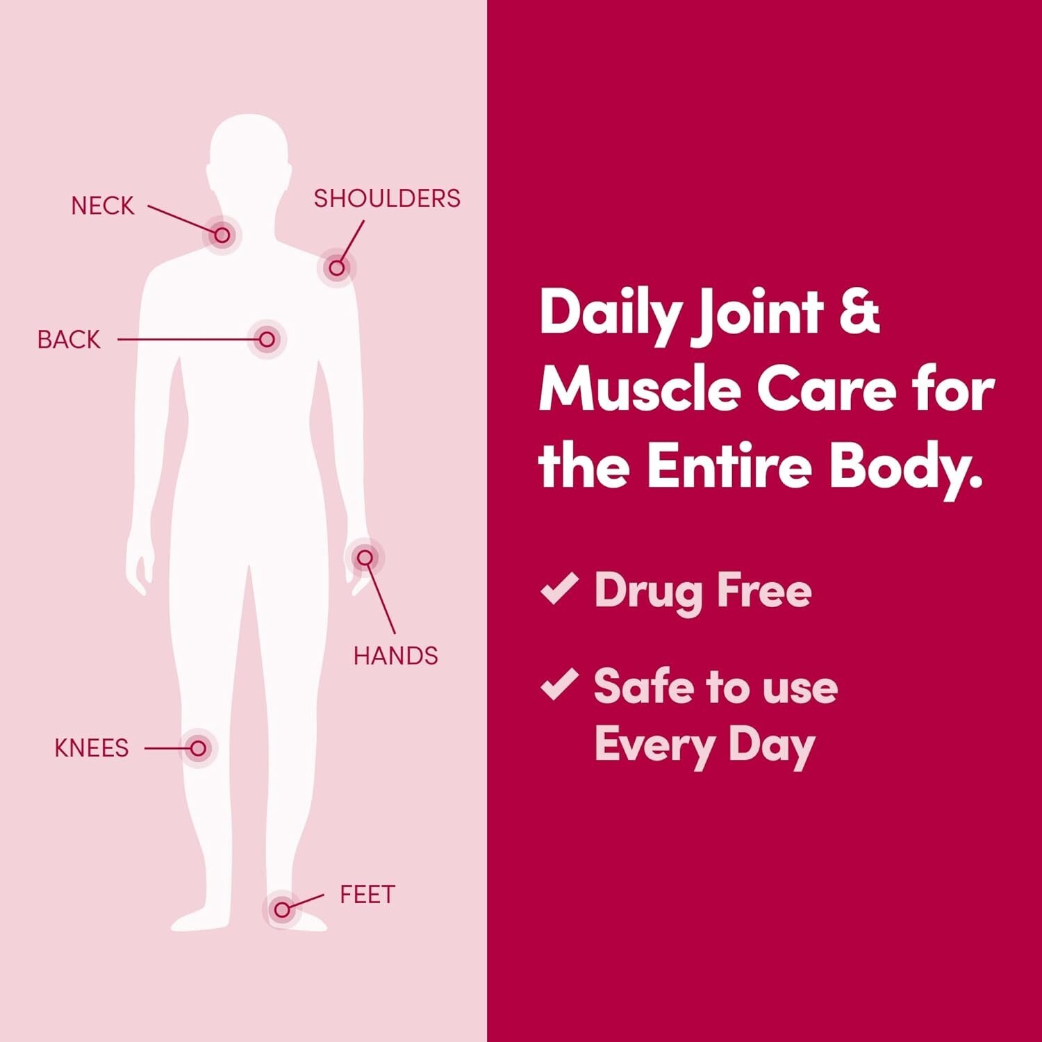 Joint & Muscle Therapy – Soothing Comfort for Back, Neck, Hands, Feet – Premi…