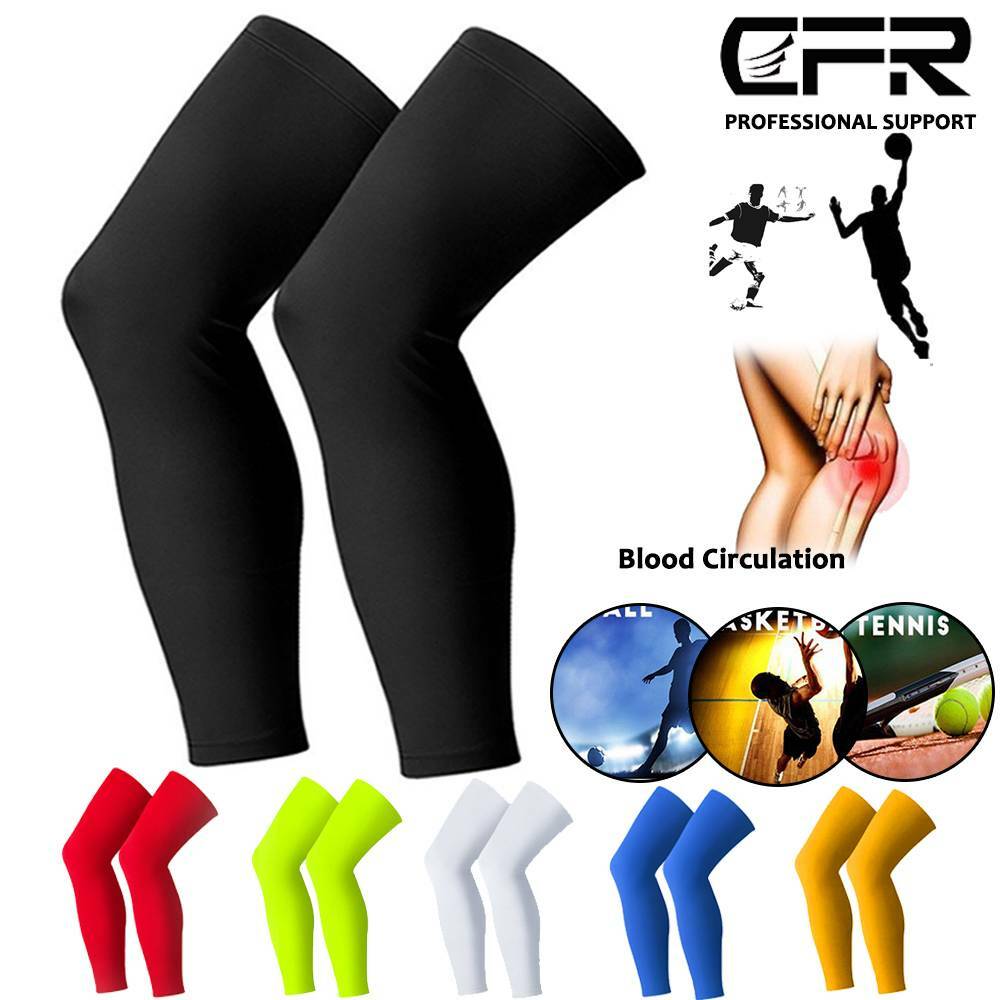 Compression Knee High Sleeve Support Leg Brace Socks Sport Pain Relief Men Women