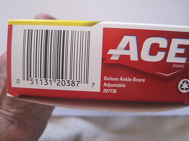 ACE Deluxe Ankle Stabilizer 3M Adjustable