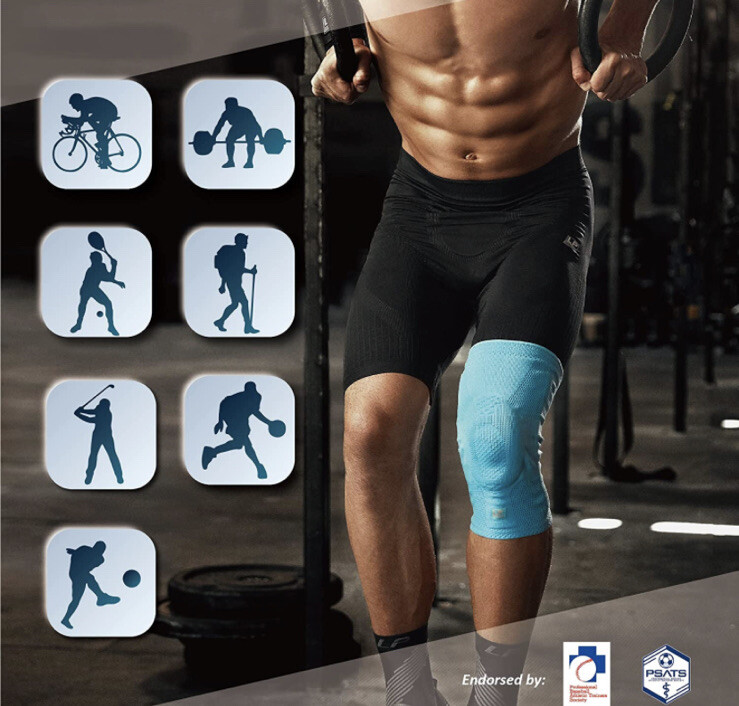 LP SUPPORT~ X-TREMUS Knee Brace 1.0 170-XT- 2XL BK NEW