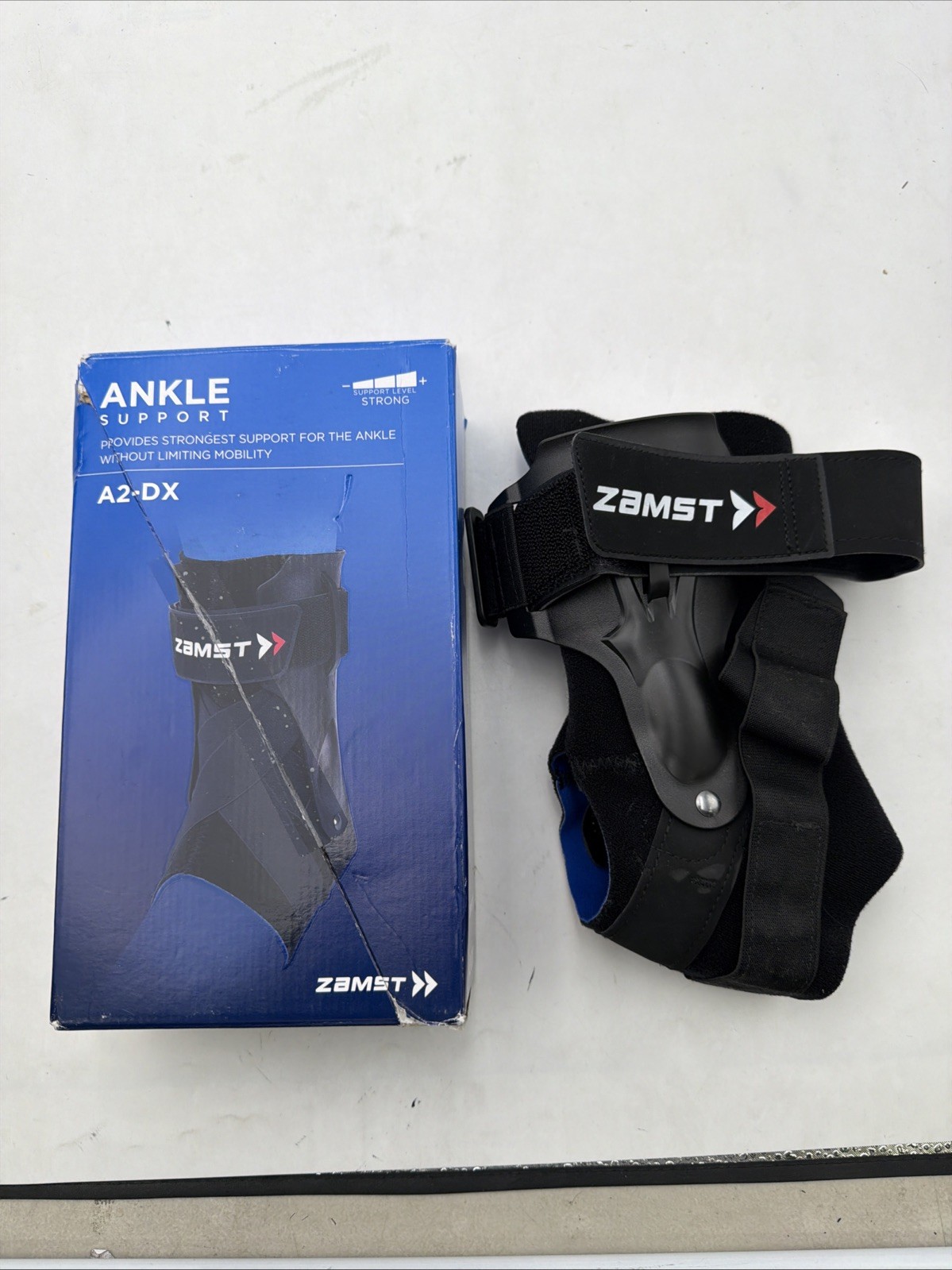 Zamst A2-DX Ankle Support Brace Right S Strong Stabilizer Sports Injury Prevent