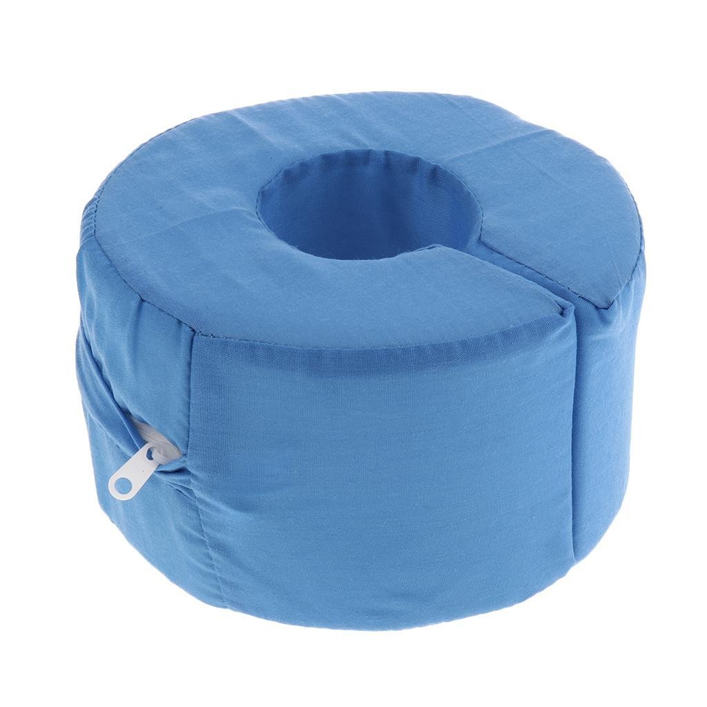Blue Washable Foam Elevator Cushion Leg Rest Anti