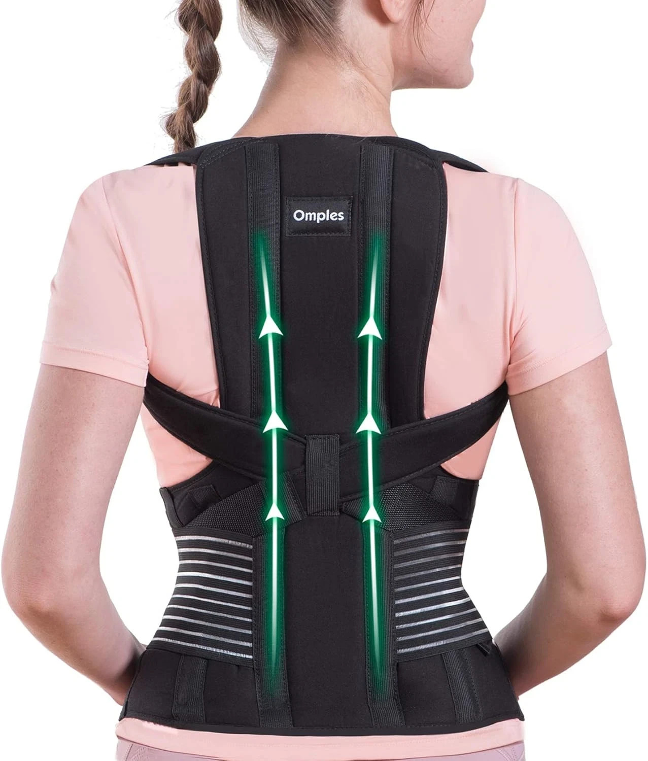 OMPLES Posture Corrector Back Brace Stability Vest Unisex Large – Free US Ship