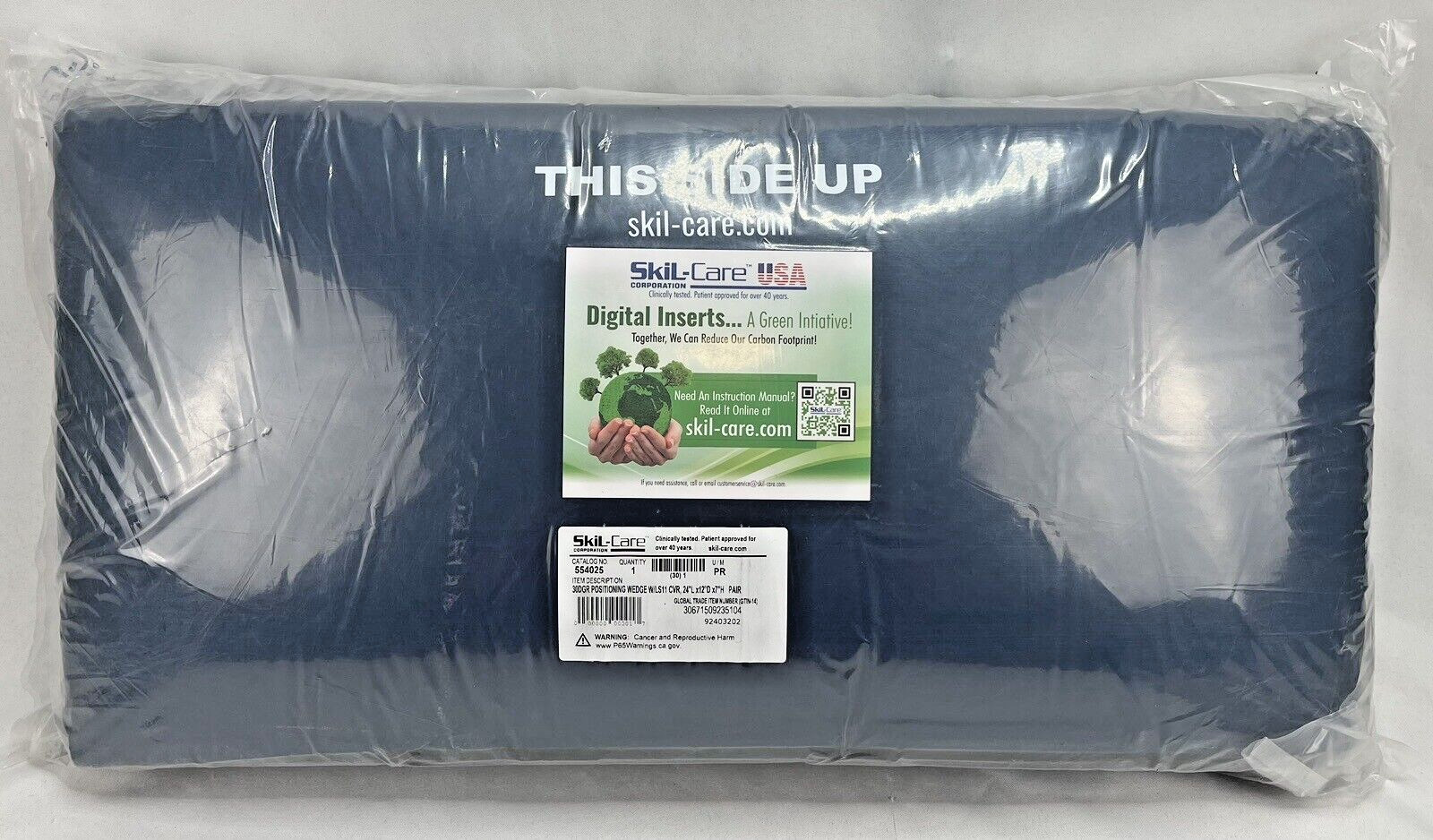 2 Skil-Care 30 Degree Positioning Wedges/Pillows – 554025 – 24″Lx12″Dx7″H