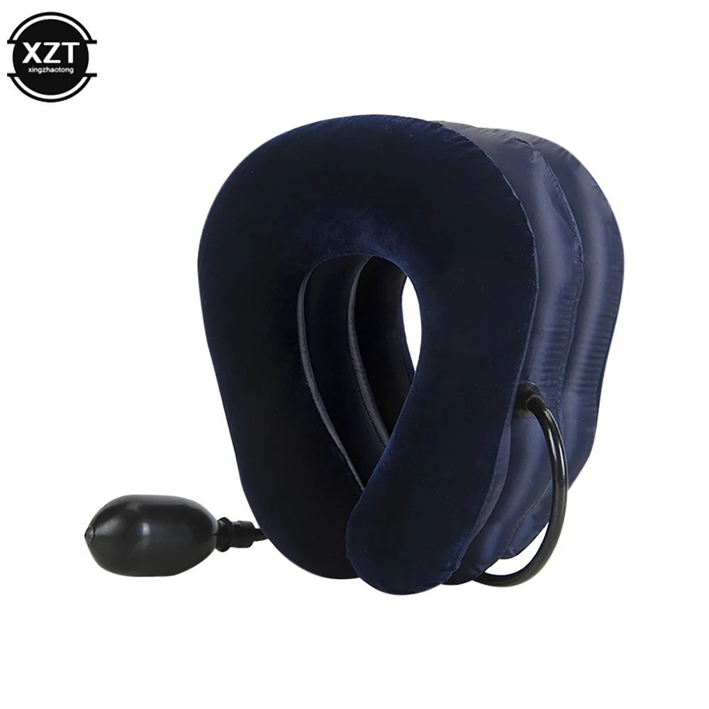 Cervical Neck Traction Device Collar Brace Support Pain Relief Stretcher Therapy
