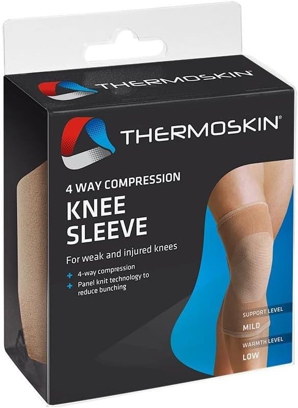 Thermoskin 4-Way Compression Knee Sleeve (Beige) X-Large