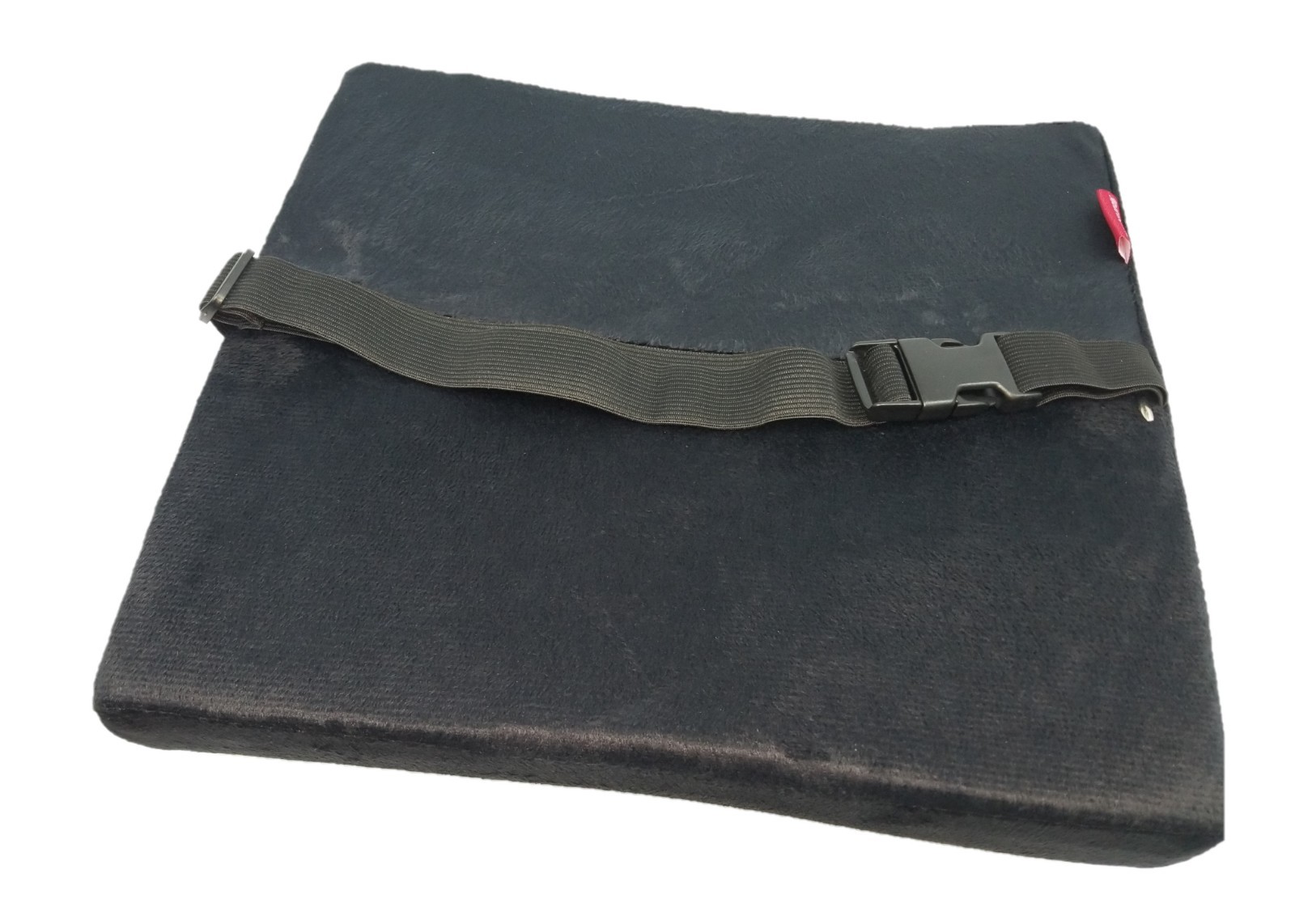 Long Strap Lumbar Cushion Back Support Pillow Memory Foam Car Seat Office Chair