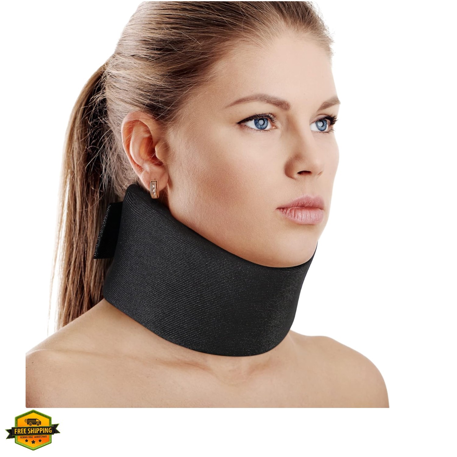 Soft Foam Neck Brace Universal Cervical Collar, Adjustable Support Brace for …
