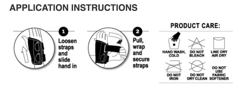 Mueller Fitted Wrist Brace