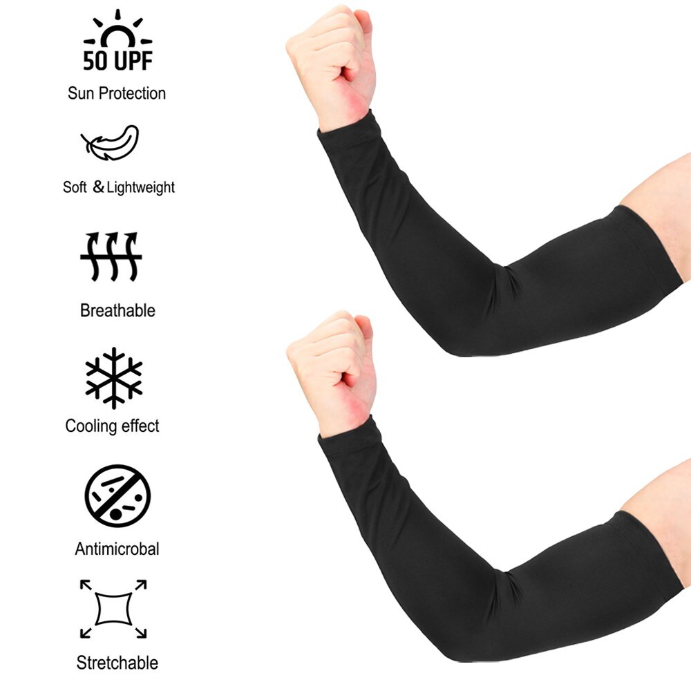 Compression Elbow Arm Sleeve Brace Wrap Support UV Sun Protection UPF 50+