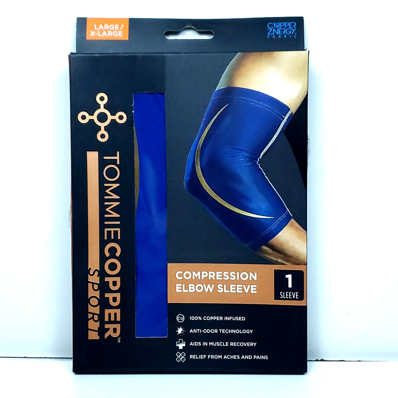 Elbow Support Arm Brace Compression Sleeve Joint Pain Relief For Sport size L/XL