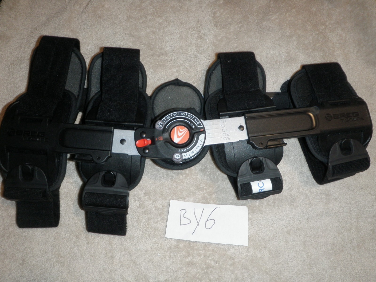 Breg T Scope Premier Post-Op Knee Brace Adjustable ROM Universal Right Or Left