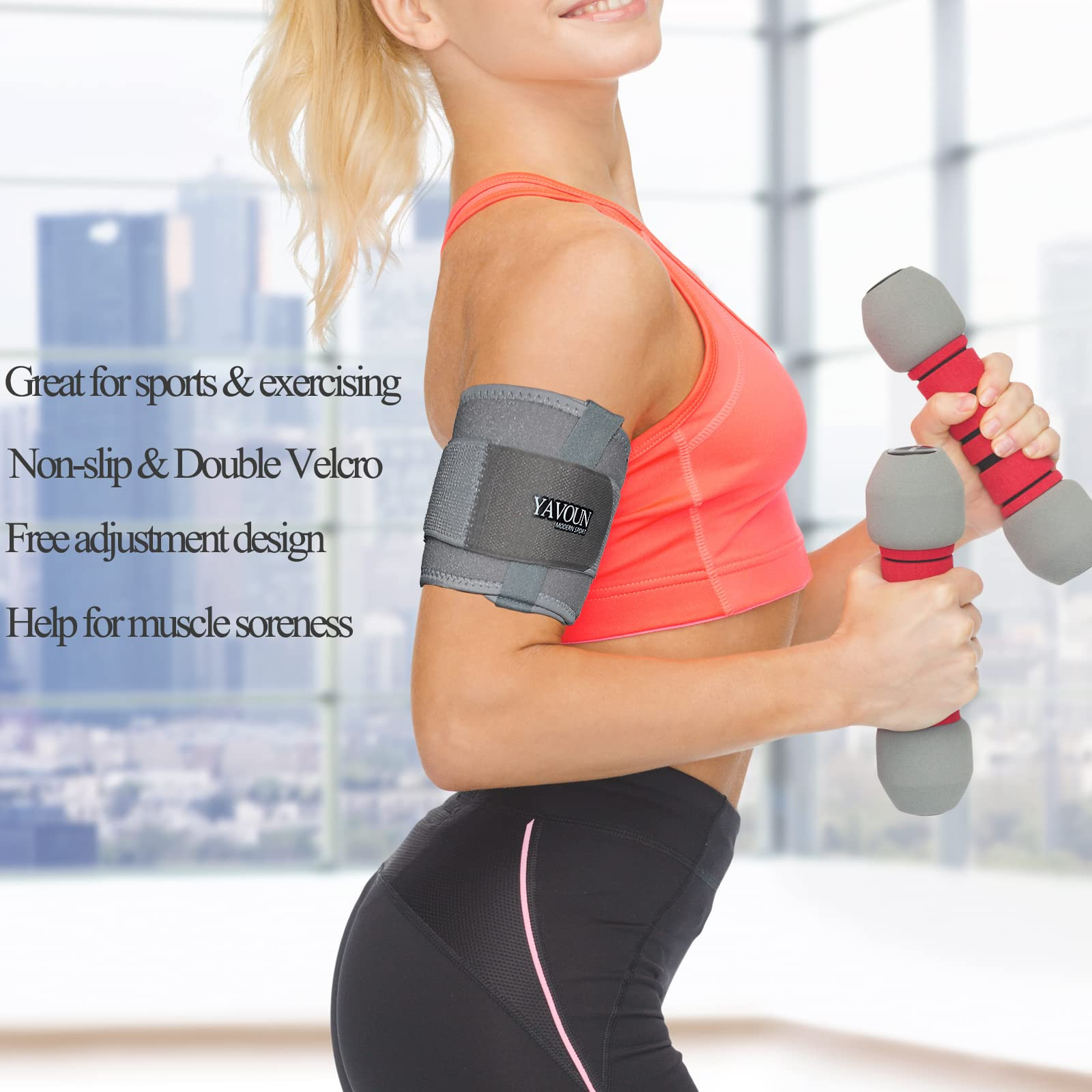 Bicep ＆ Tricep Compression Sleeve/Wrap – Tricep Tendonitis, Bicep Tendonitis …