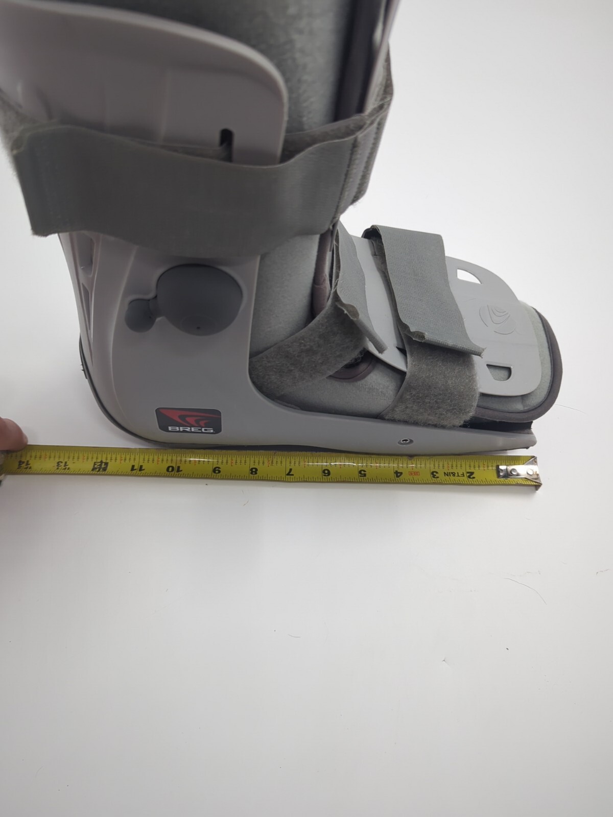Breg Genesis Full Shell Walker Boot Tall 3 Strap Gray BL515003 Left