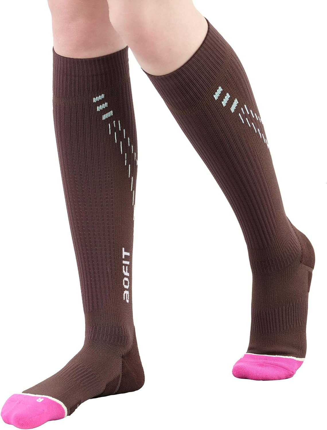 Graduated Compression Socks for Women Travel Flight Nurses Dr Scholls Airplane 1