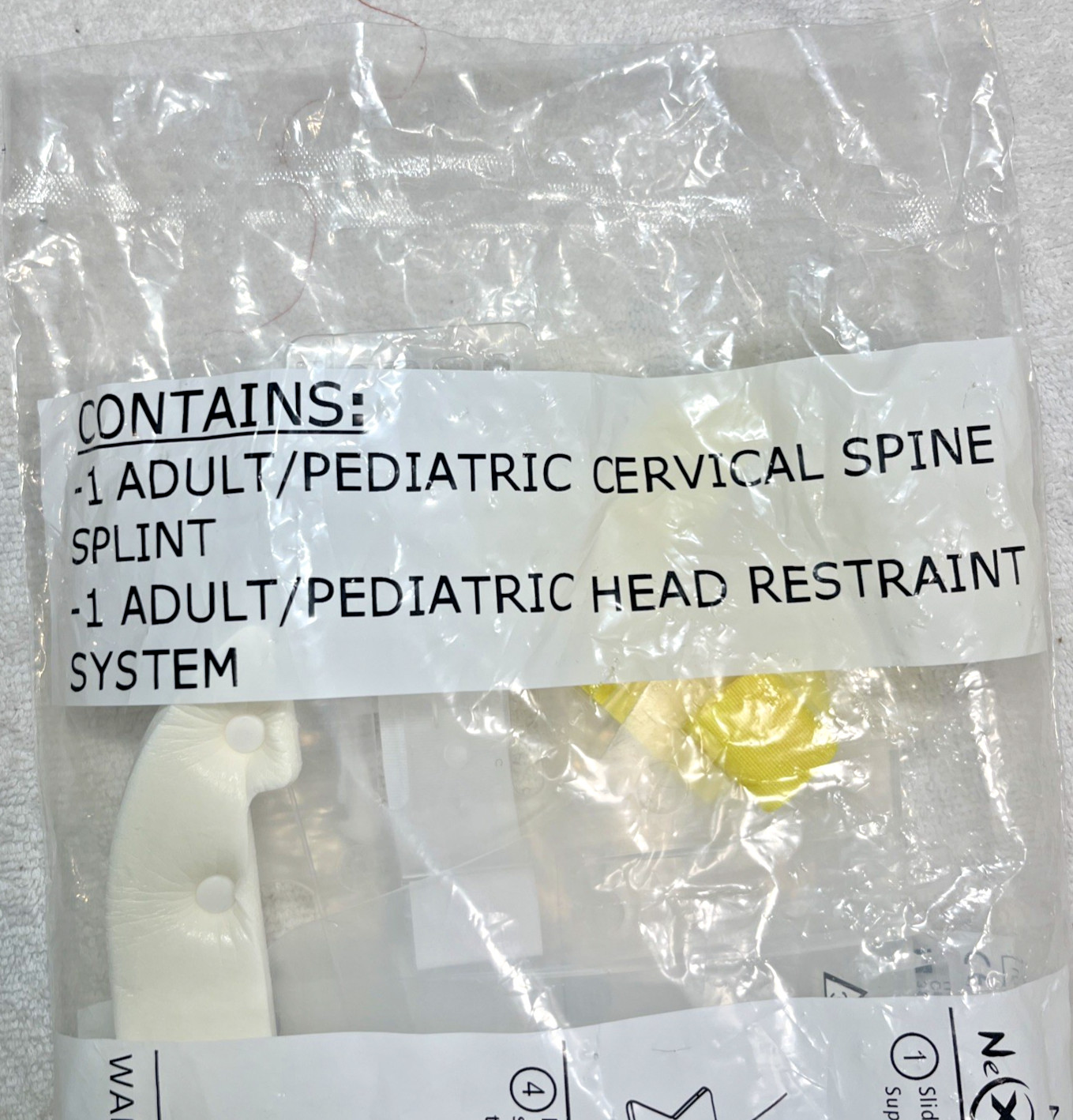 x Collar Cervical Splint Neck Brace Support/ New In Package/ Adult / Pediatric