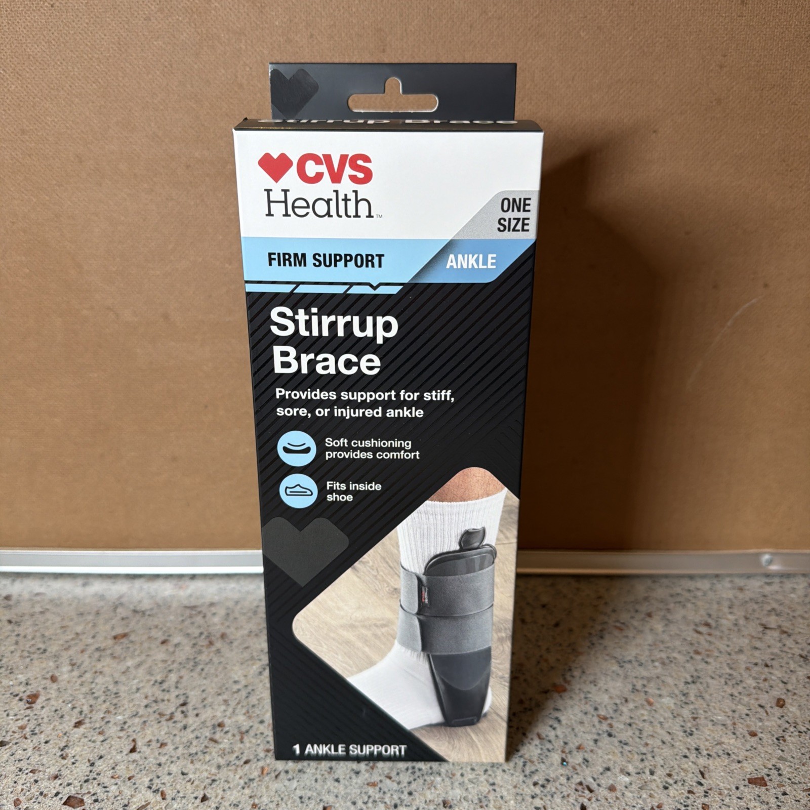 CVS Health Firm Support Ankle Stirrup Brace