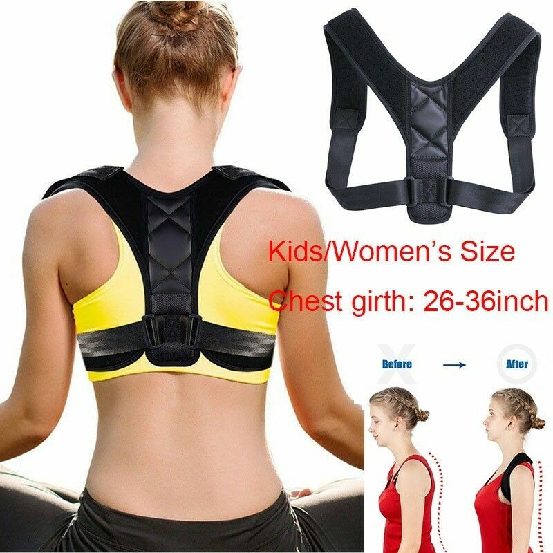 Neck and Shoulder Relax Posture Corrector Upper Back Support for TMJ Pain Relief