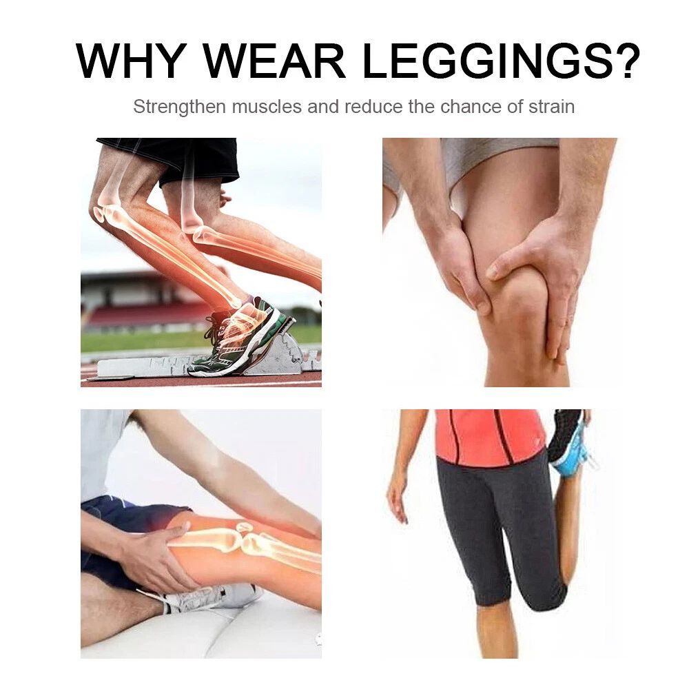 2PK Thigh Wrap Support Hamstring Compression Leg Brace Sleeve Adjustable Sport++