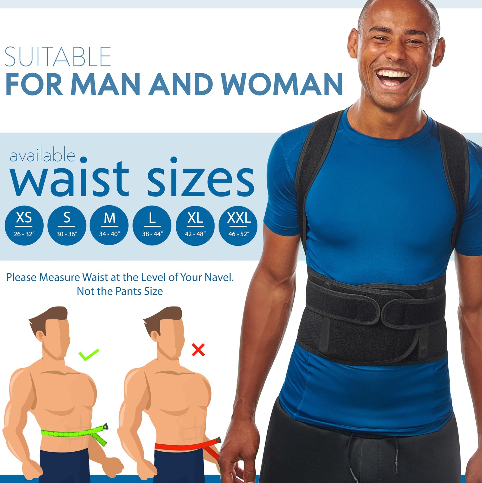 Selbite Posture Corrector for Men and Women – Back Brace for Upper and Lower …