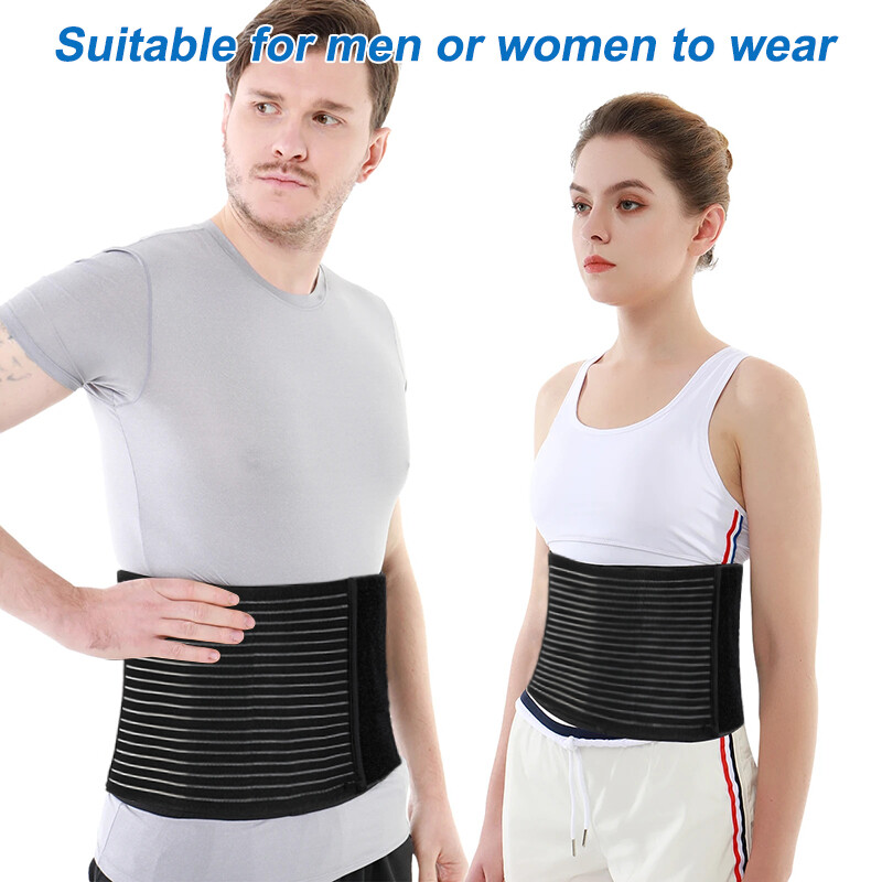Ergonomic Umbilical Hernia Belt – Abdominal Support Binder with Compression Pad