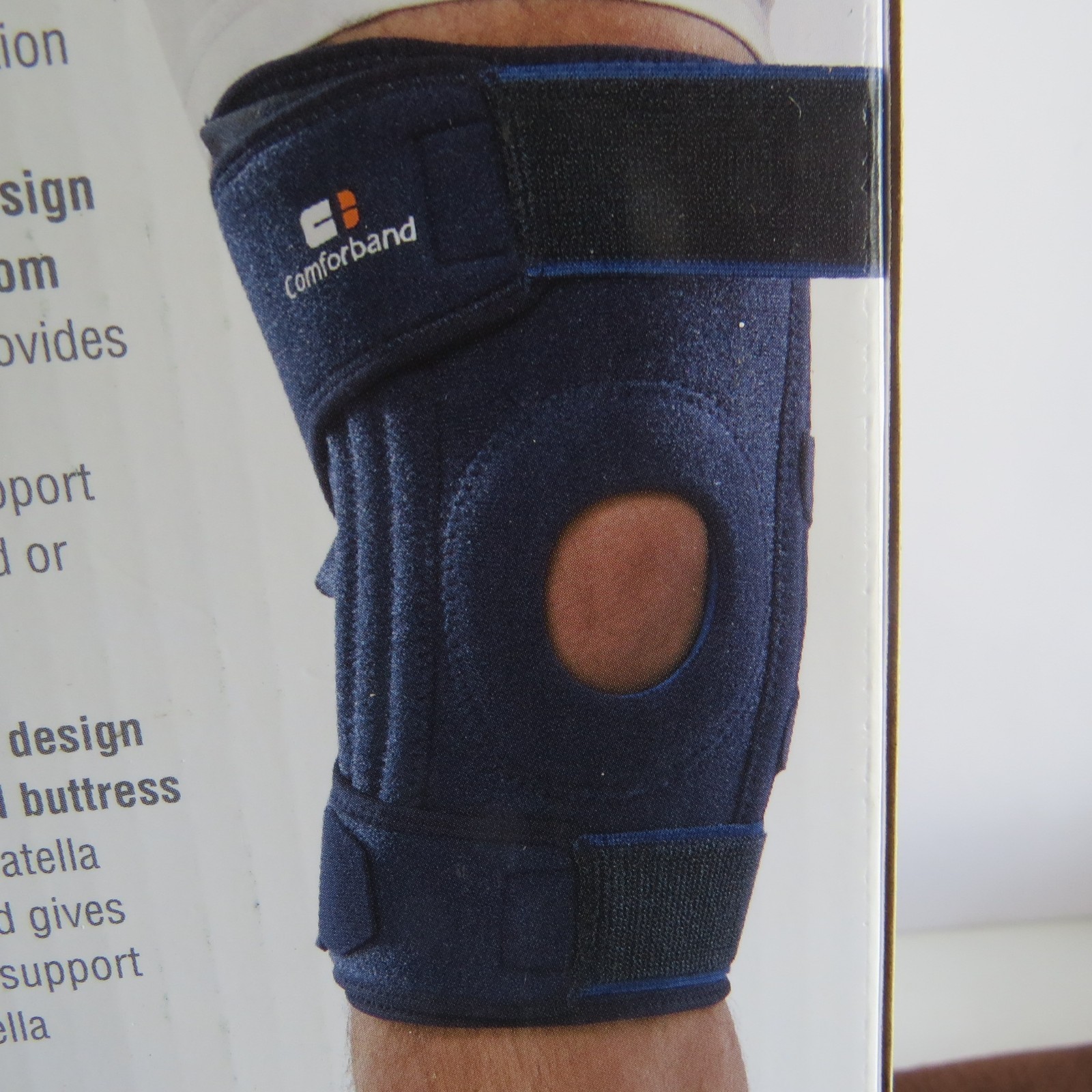 Womans Knee Stabilizer Adjustable removable stays SUPPORT DURING ACTIVITIES 1 SZ