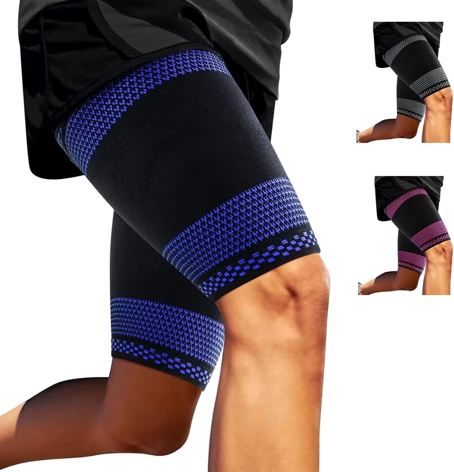 Durable & Comfortable Thigh Compression Sleeves – XX-Large for Active Lifestyles