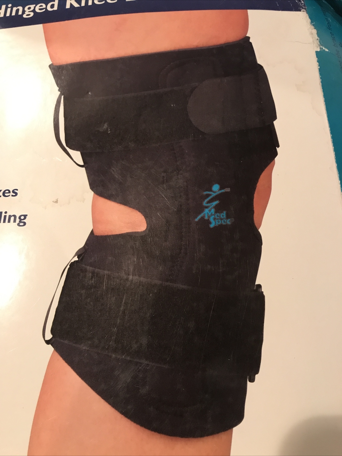 Knee Brace Med Spec Gripper Hinged Knee Brace X-Small New