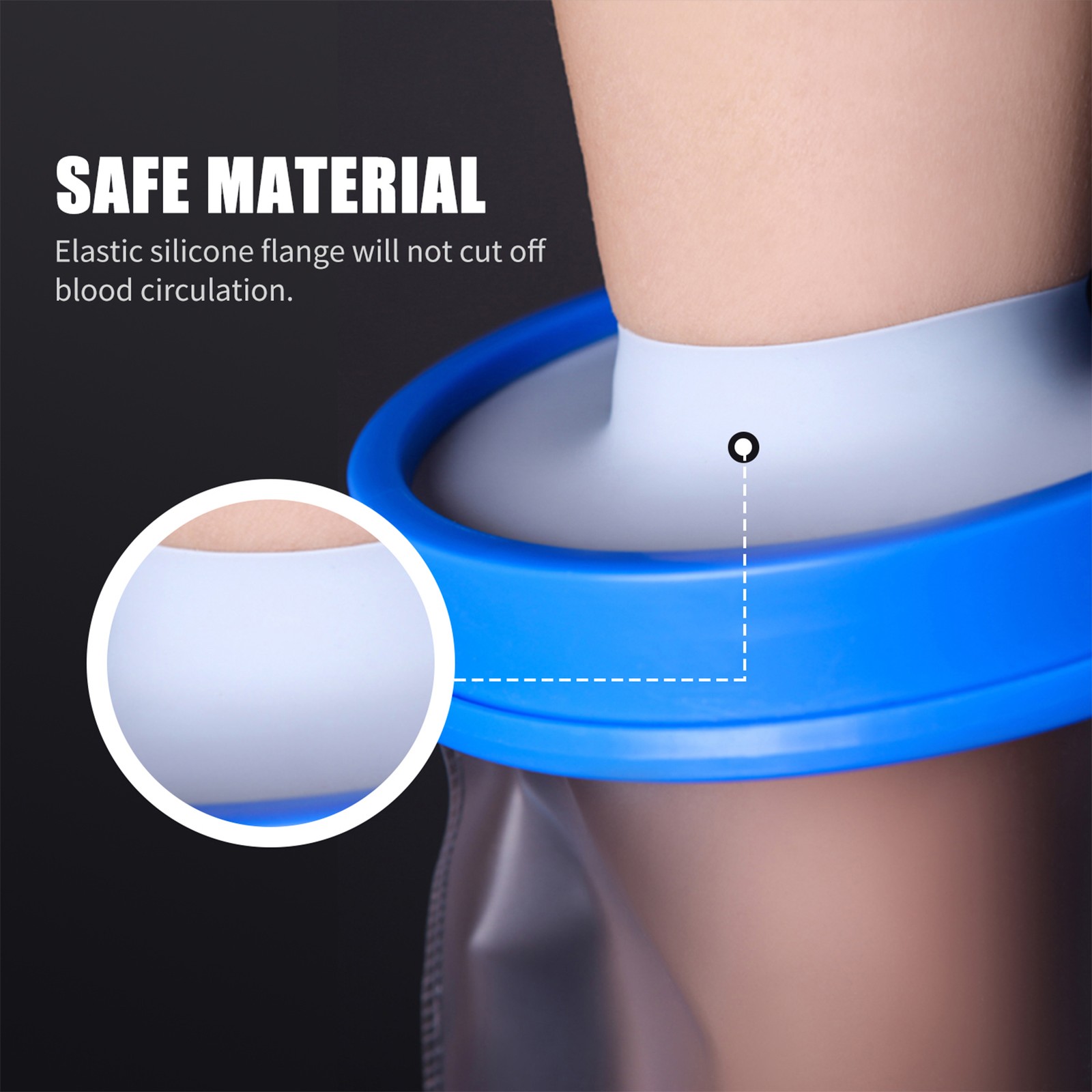 1-Arm Cast Cover Adult Waterproof Reusable Leg Hand Foot Ankle Knee Cast EVIL