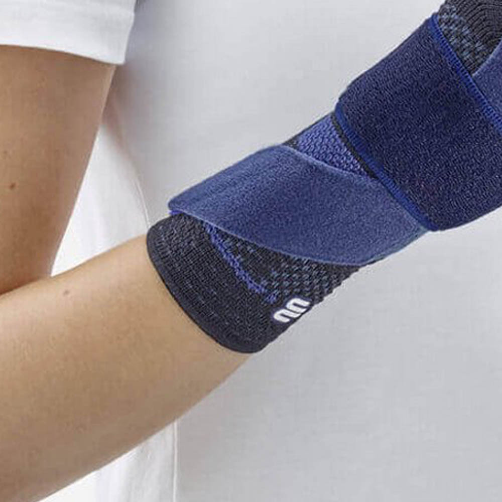 Bauerfeind Tendinitis Wrist Brace Manutrain Black Left Black
