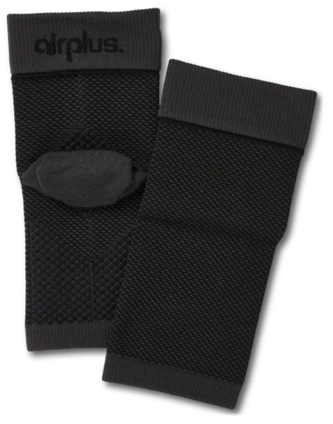 AIRPLUS PLANTAR FASCIA SLEEVES Unisex Black Small/Medium Men 5-8 Women 5-10