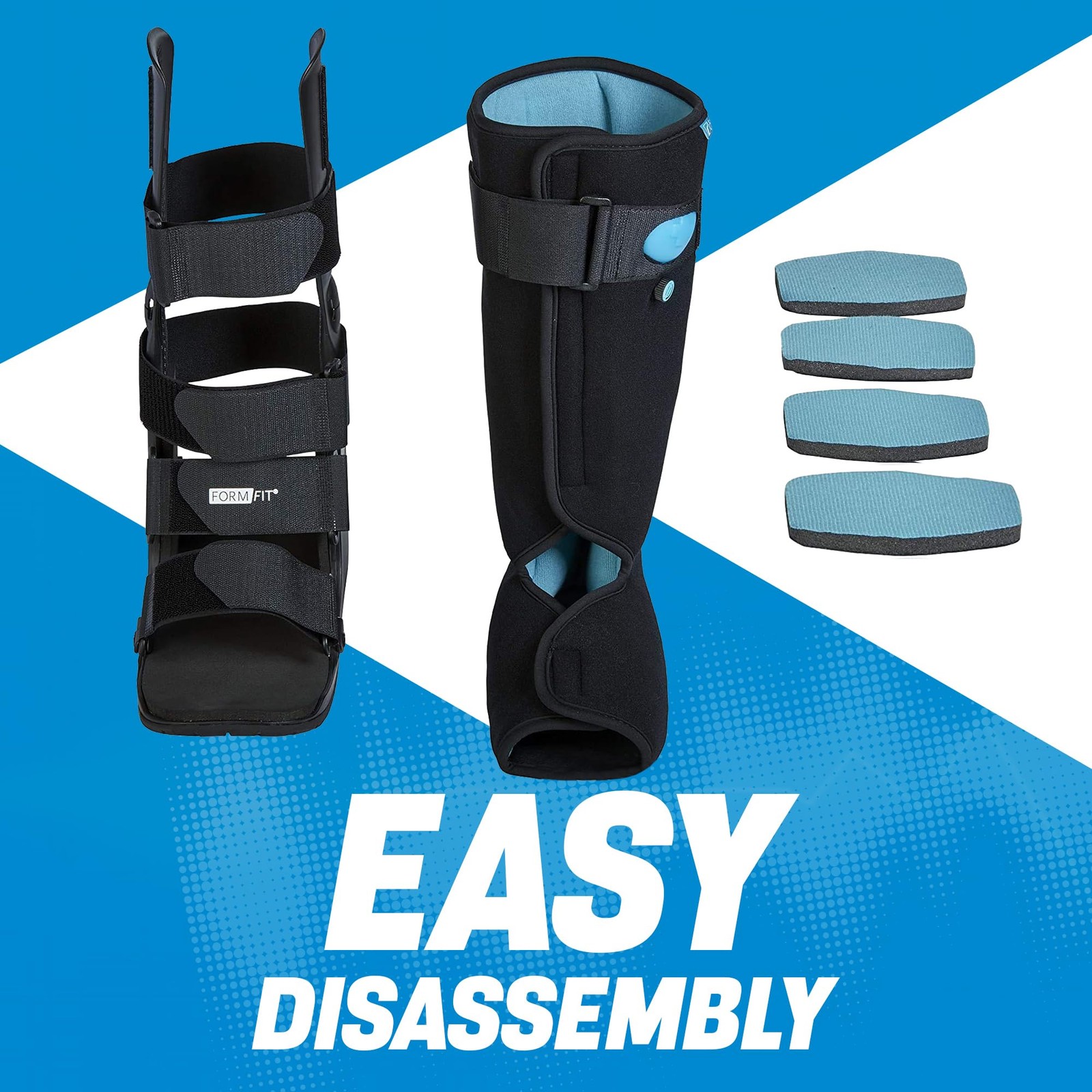 Formfit Walker Boot with Air Medical Grade Low Top X-Large Foot & Ankle Injuries