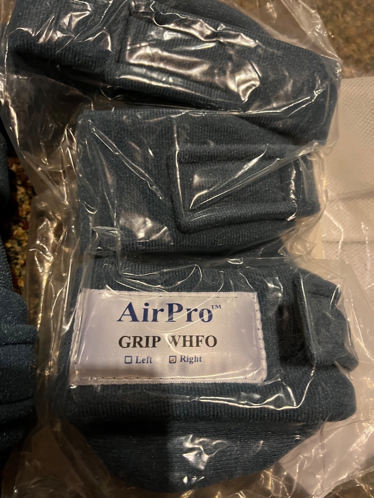 Right AirPro Inflatable Grip style hand splint WHFO w/ extra cover