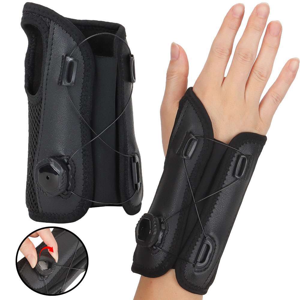 AdjusterKnob Wrist Hand Support Brace Splint Carpal Tunnel Sprain Arthritis Pain