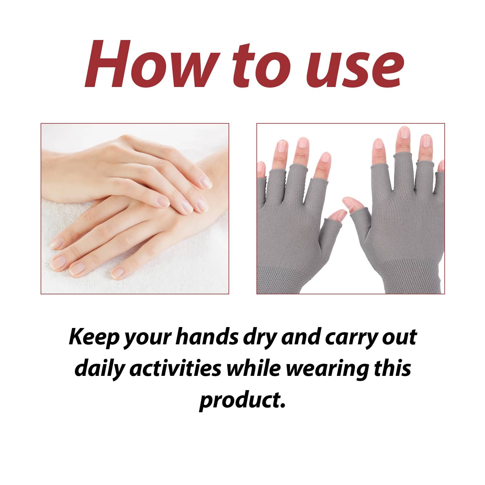Arthritis Compression Gloves Hand Joint Pain Relief Wrist Protection Gloves US