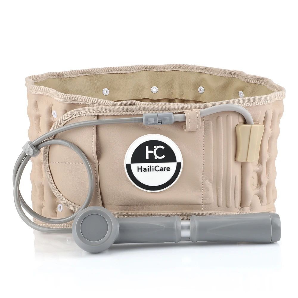 Inflatable Lumbar Belt Decompression Back Pain Relief Hernia