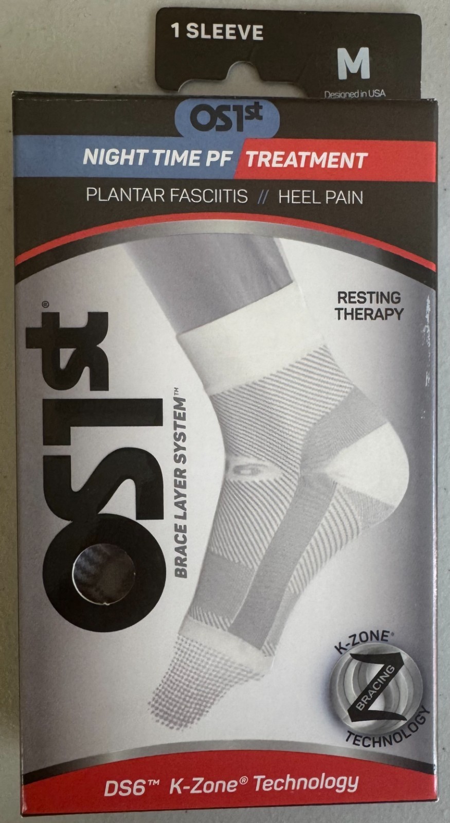 OS1st Night Time PF Treatment Sleeve (1 Sleeve / Size M)