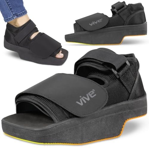 Post-Op Wedge Shoe – Offloading Boot for Heel/Ankle Pain, Foot Recovery, Fractur