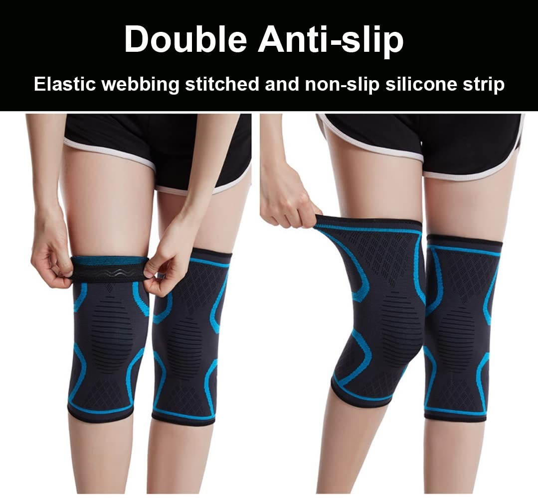 2 Rodilleras compresion dolor rodilla mangas peso muerto soporte flex