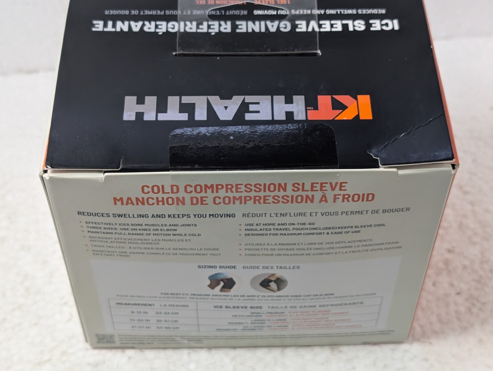 KT Tape Health Cooling Ice Sleeve – S/M