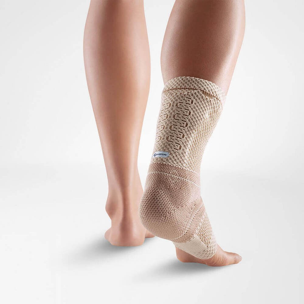 Bauerfeind Achillotrain Beige Compressive Tarsal Warm Joint Brace Beautiful