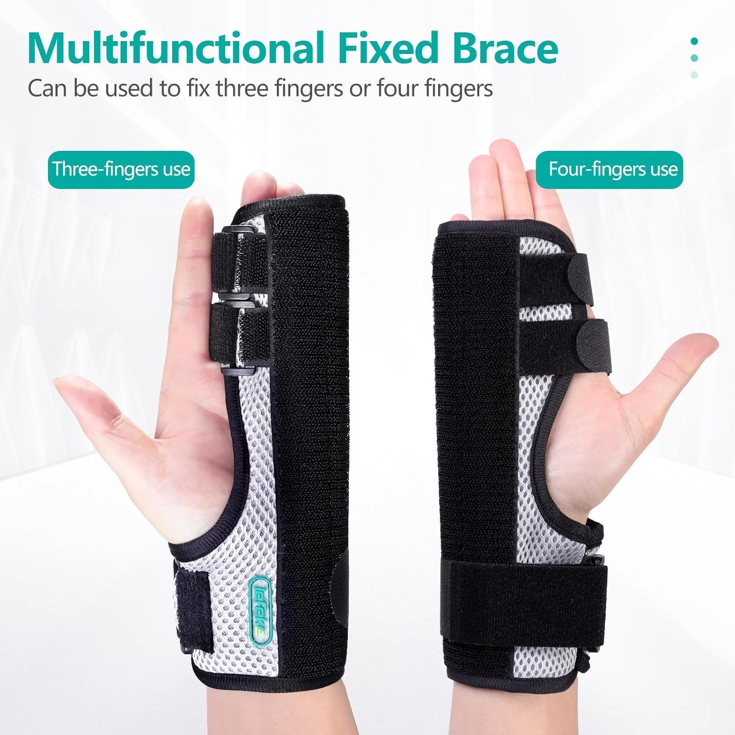 Reversible Hand Splint for Broken Fingers Features Lightweight Breathable Design