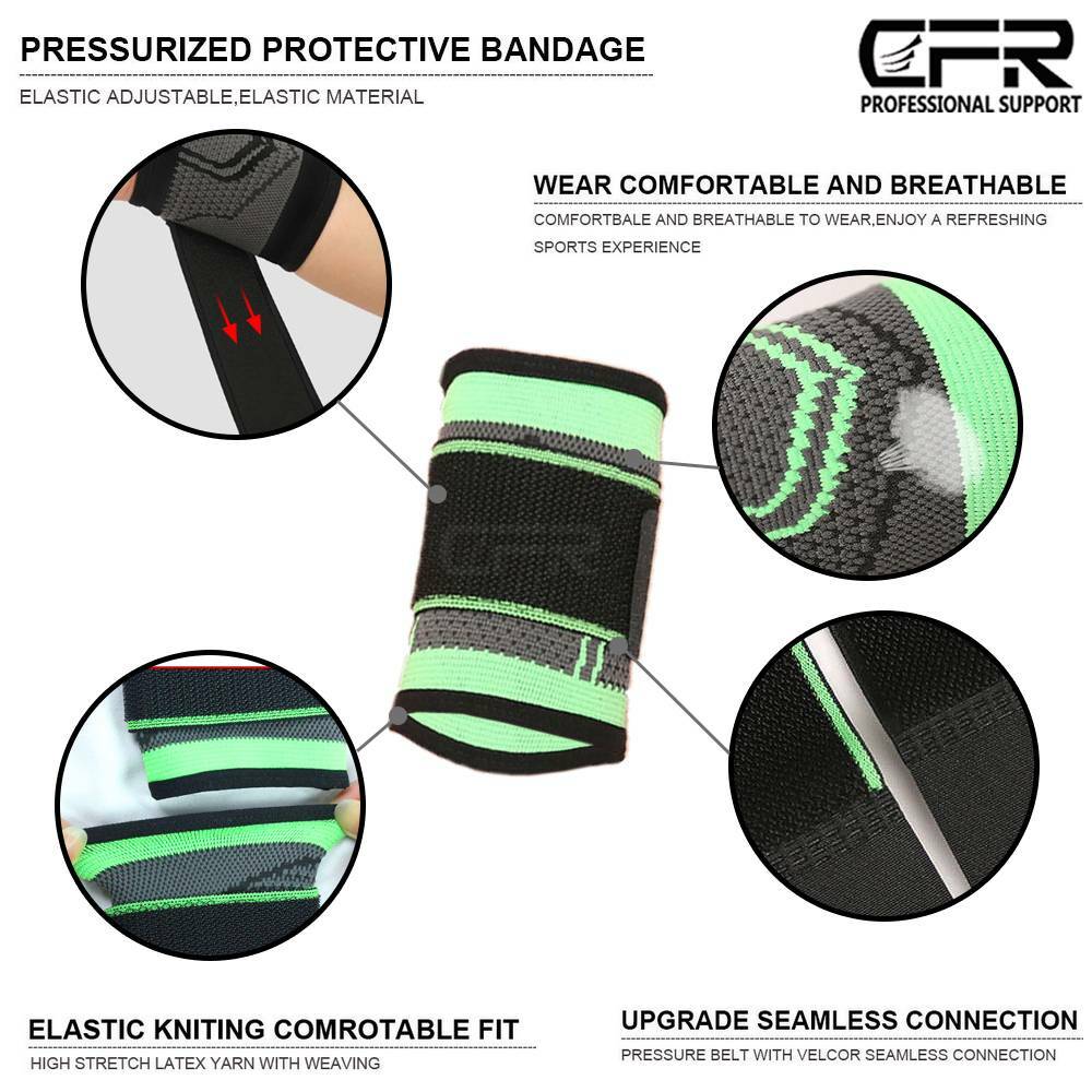 Wrist Brace Support Strap Carpal Tunnel Sprain Arthritis Sports Tennis Wrap Gym