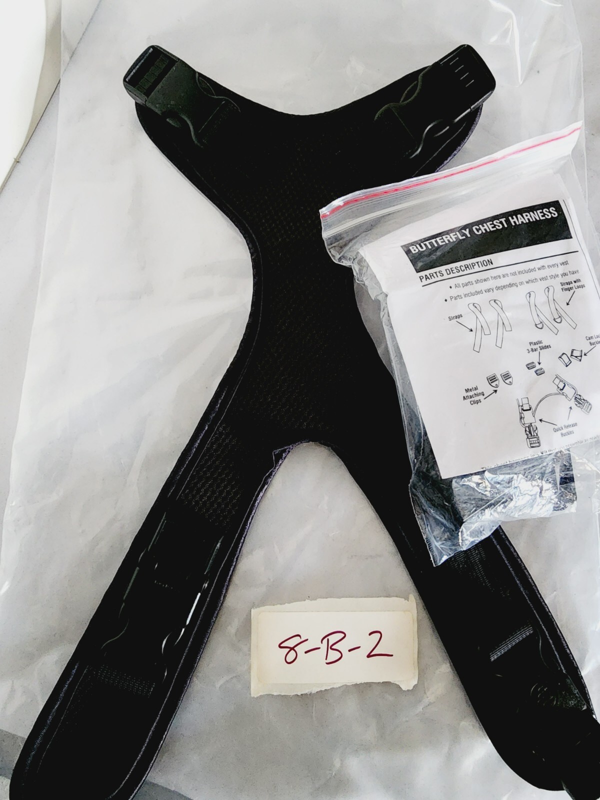 Sammons Preston 081341403 Butterfly Chest Harness Womens Large
