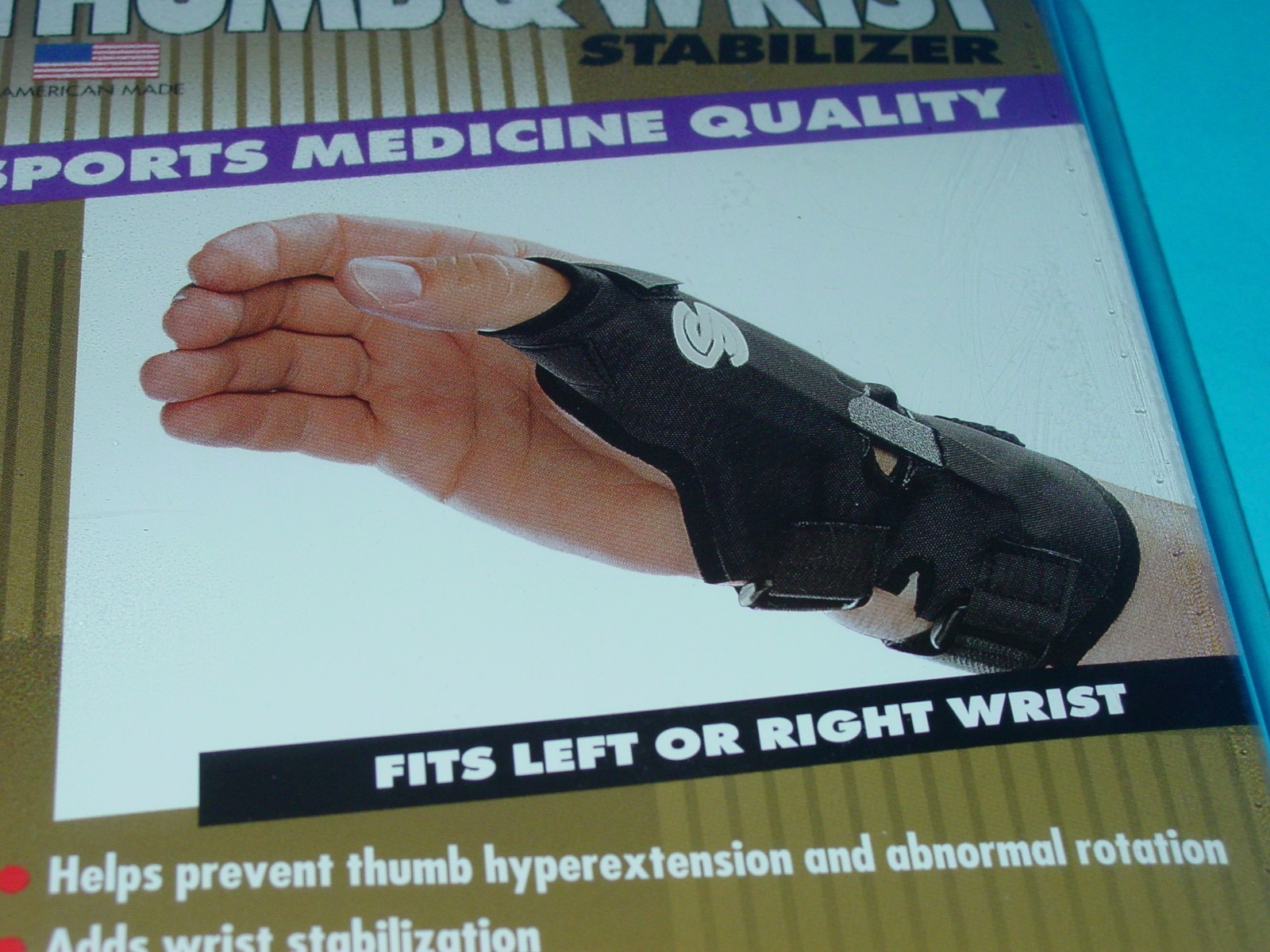 STROMGREN THUMB & WRIST STABILIZER RIGHT OR LEFT LARGE