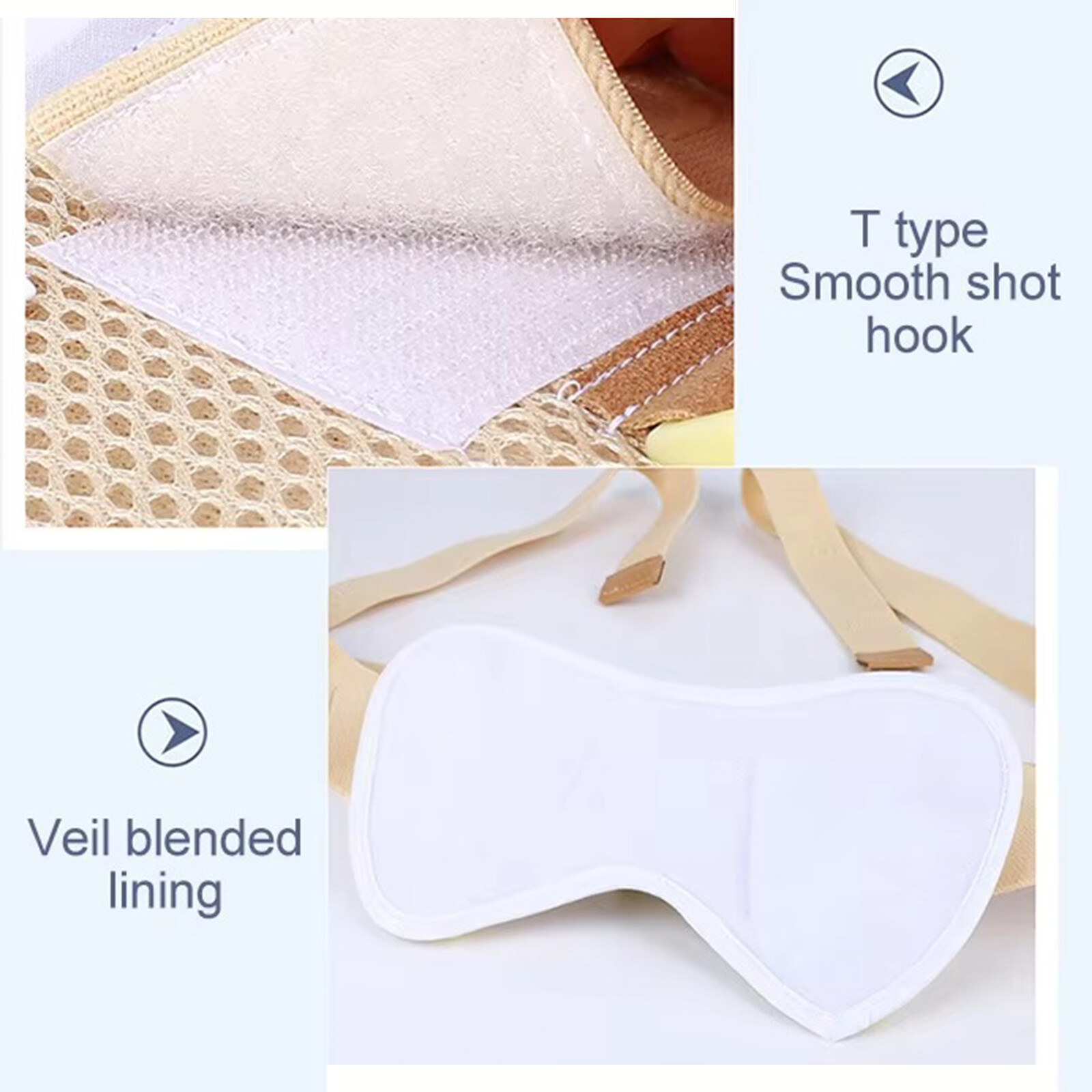 Hernia Belt for Men Brace with Double Compression Truss 4 Pads inguinal Support