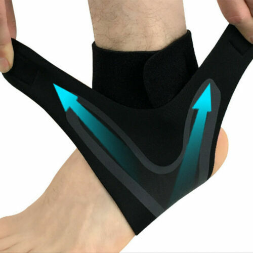 Neoprene Adjustable Ankle Support Compression Strap Breathable Brace Recovery